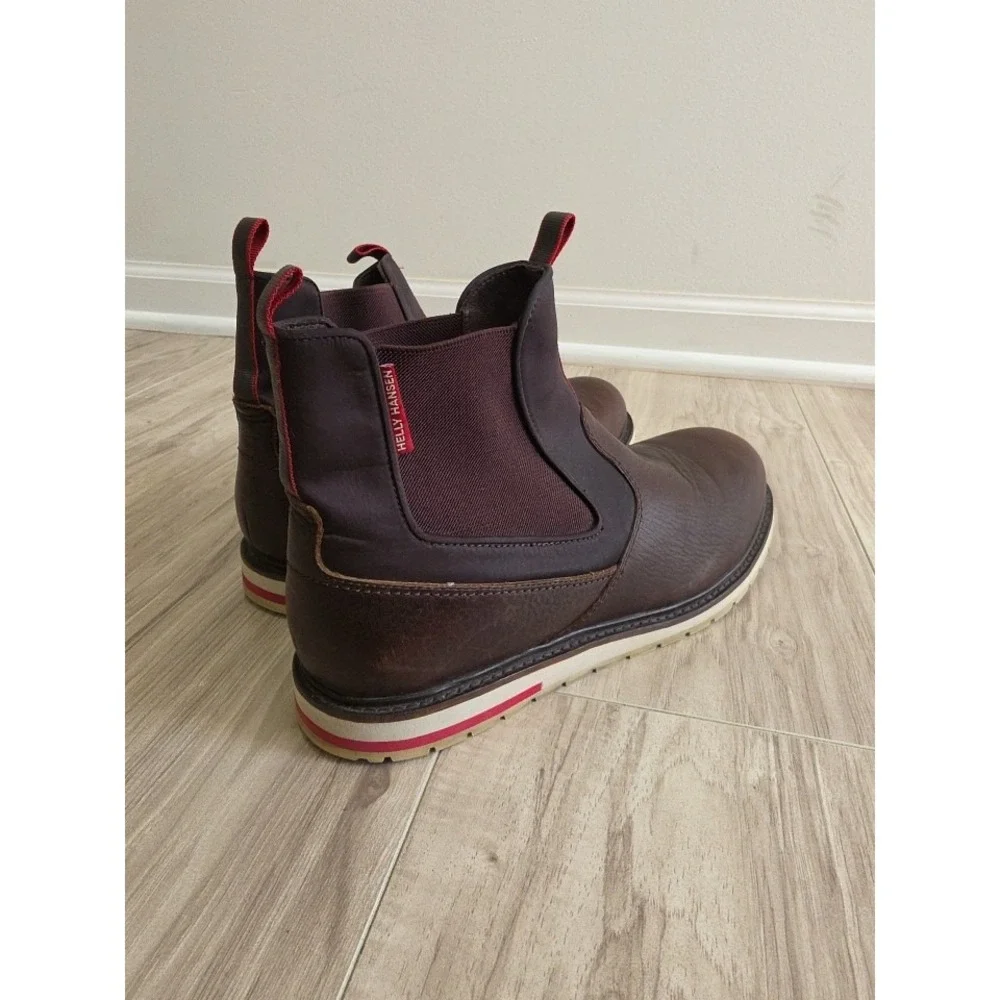 Helly Hansen Men's Slip On Chelsea Leather Boots 9.5